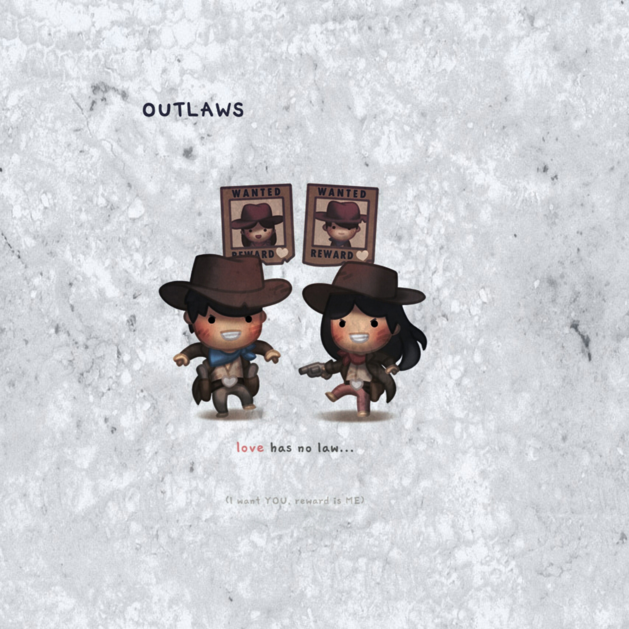 Screenshot №1 pro téma Love Is Outlaws 2048x2048