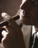 Screenshot №1 pro téma Smoke a Cigar 128x160