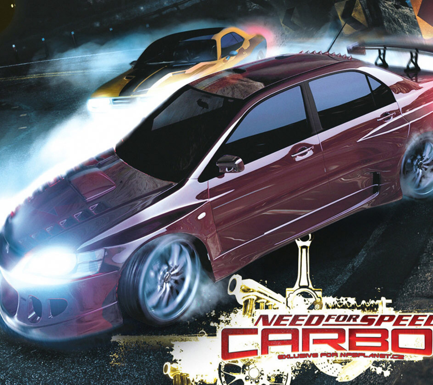 Screenshot №1 pro téma Need For Speed Carbon 1440x1280