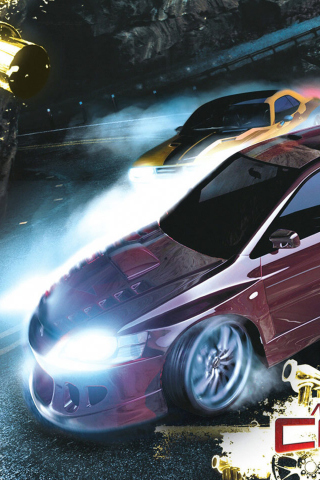 Das Need For Speed Carbon Wallpaper 320x480