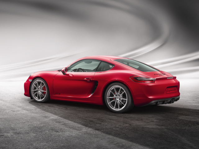 Porsche Cayman GTS wallpaper 640x480