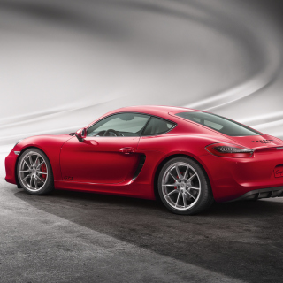 Kostenloses Porsche Cayman GTS Wallpaper für iPad mini