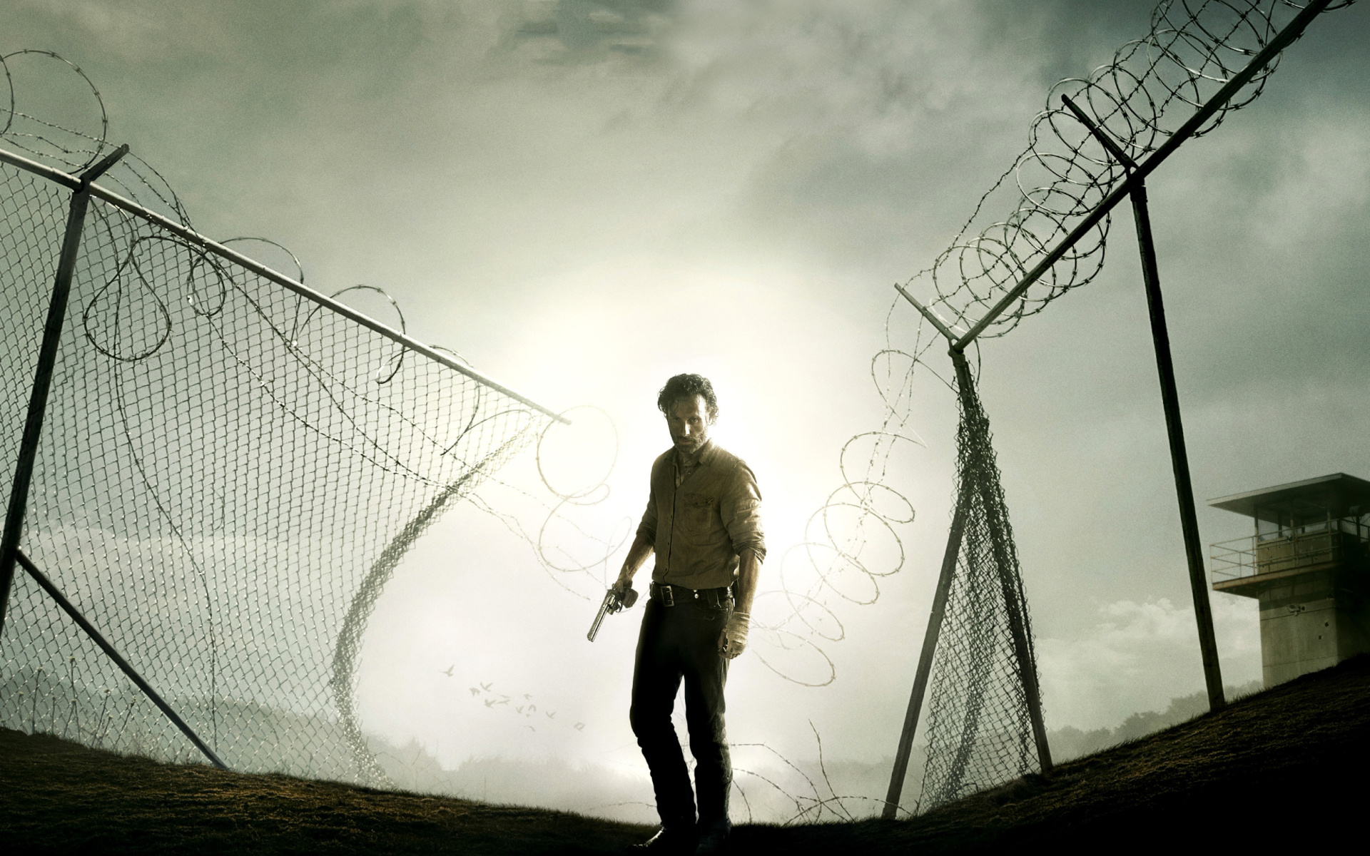 Обои The Walking Dead, Andrew Lincoln 1920x1200