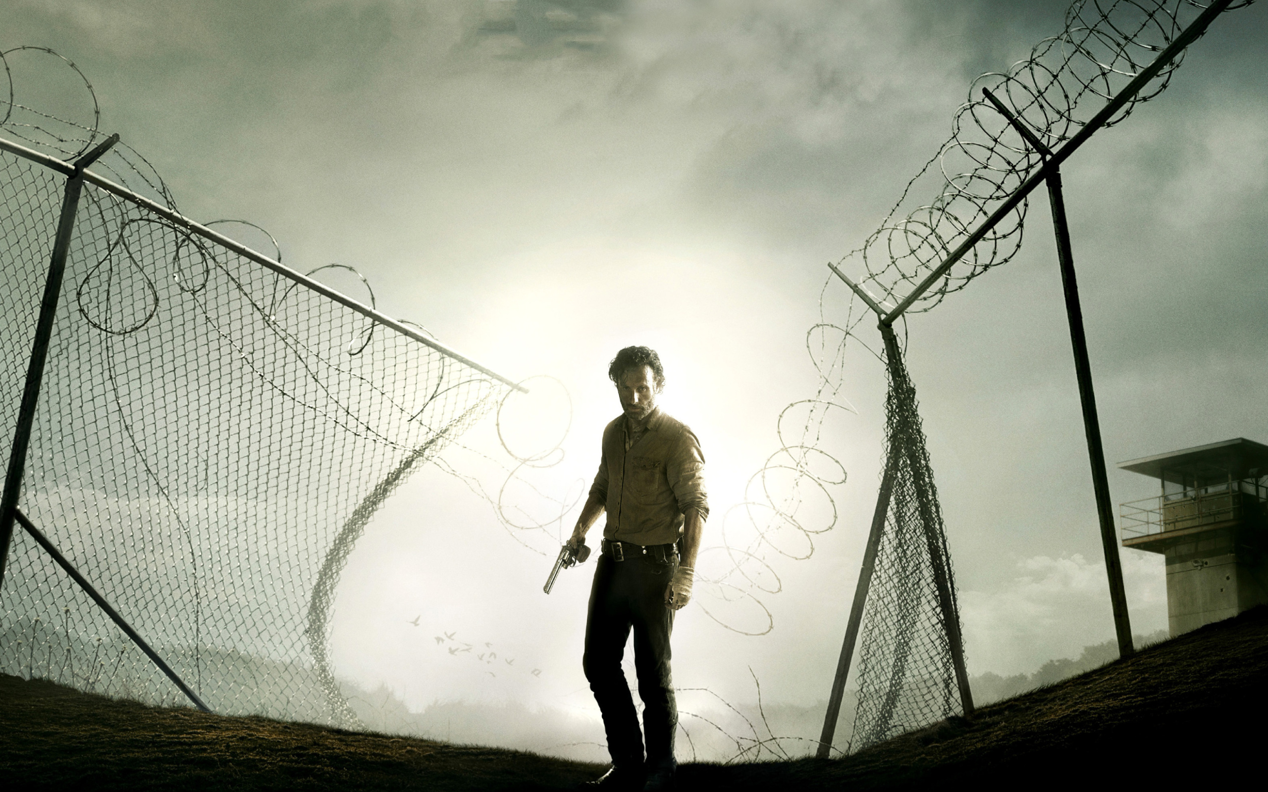 The Walking Dead, Andrew Lincoln wallpaper 2560x1600