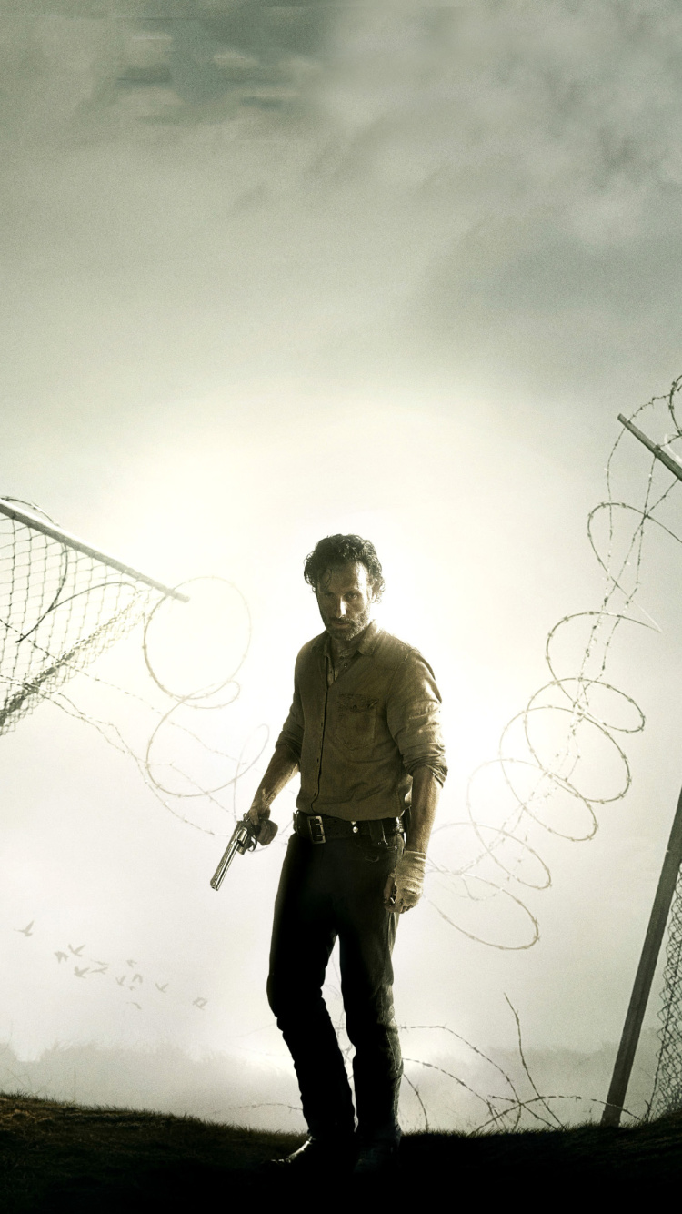 The Walking Dead, Andrew Lincoln wallpaper 750x1334