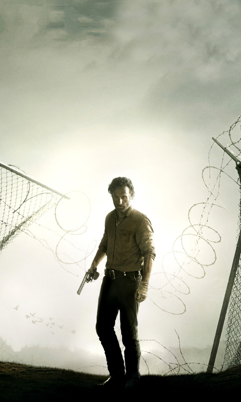 Sfondi The Walking Dead, Andrew Lincoln 768x1280