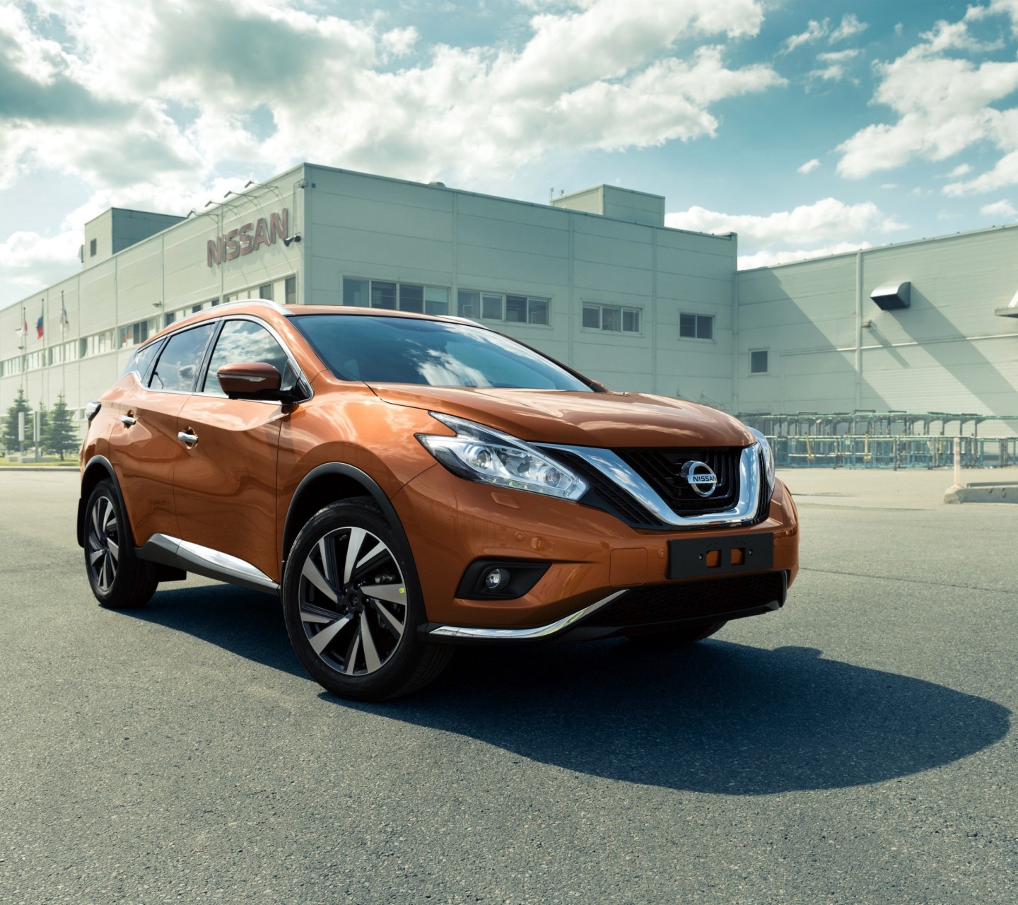 Обои Nissan Murano 2017 1440x1280