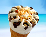 Summer Food Ice Cream wallpaper 176x144