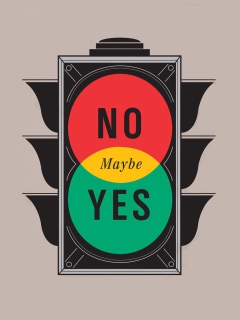 Maybe Yes Maybe No wallpaper 240x320