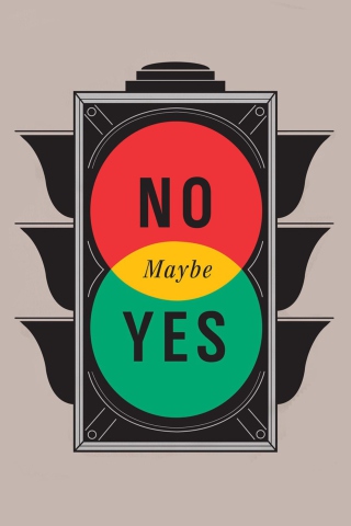 Maybe Yes Maybe No wallpaper 320x480
