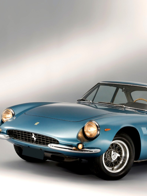 Обои Ferrari 500 Superfast 1964 480x640