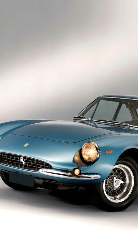 Обои Ferrari 500 Superfast 1964 480x800