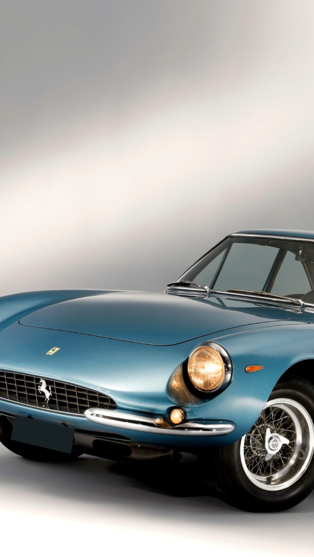Fondo de pantalla Ferrari 500 Superfast 1964 640x1136