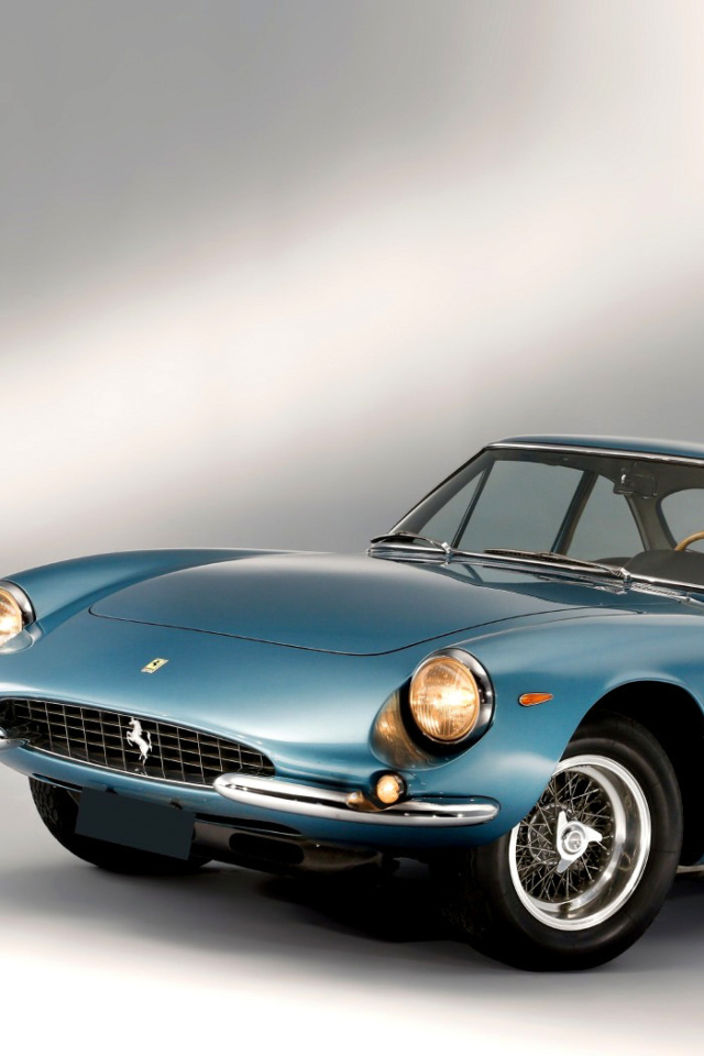 Обои Ferrari 500 Superfast 1964 640x960