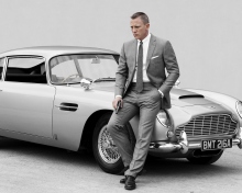 Обои James Bond Grey Suit 220x176