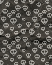 Cute Skulls Wrapping Paper wallpaper 176x220