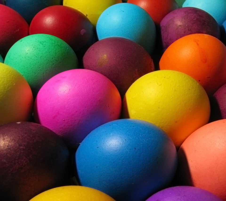 Das Easter Eggs Wallpaper 960x854