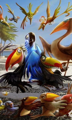 Fondo de pantalla Let Me Take You To Rio 240x400