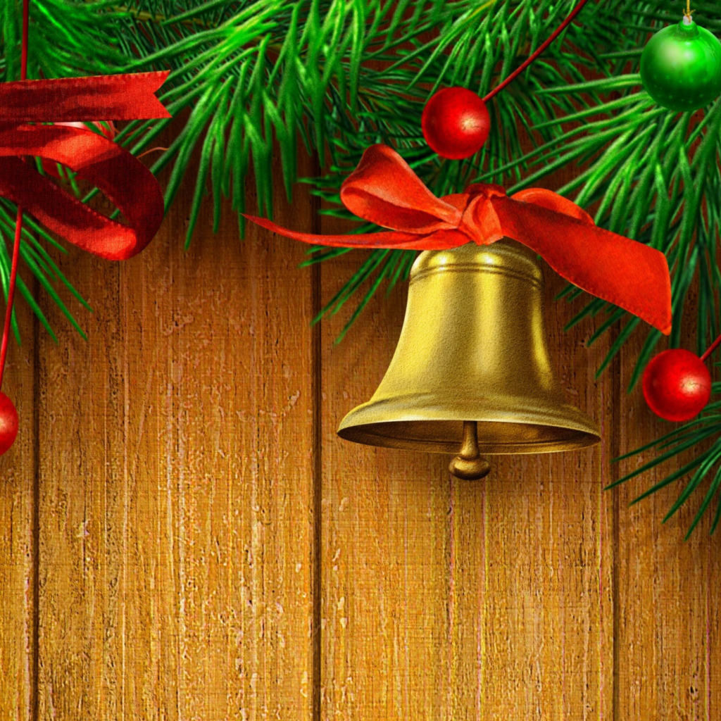 Jingle Bells wallpaper 1024x1024
