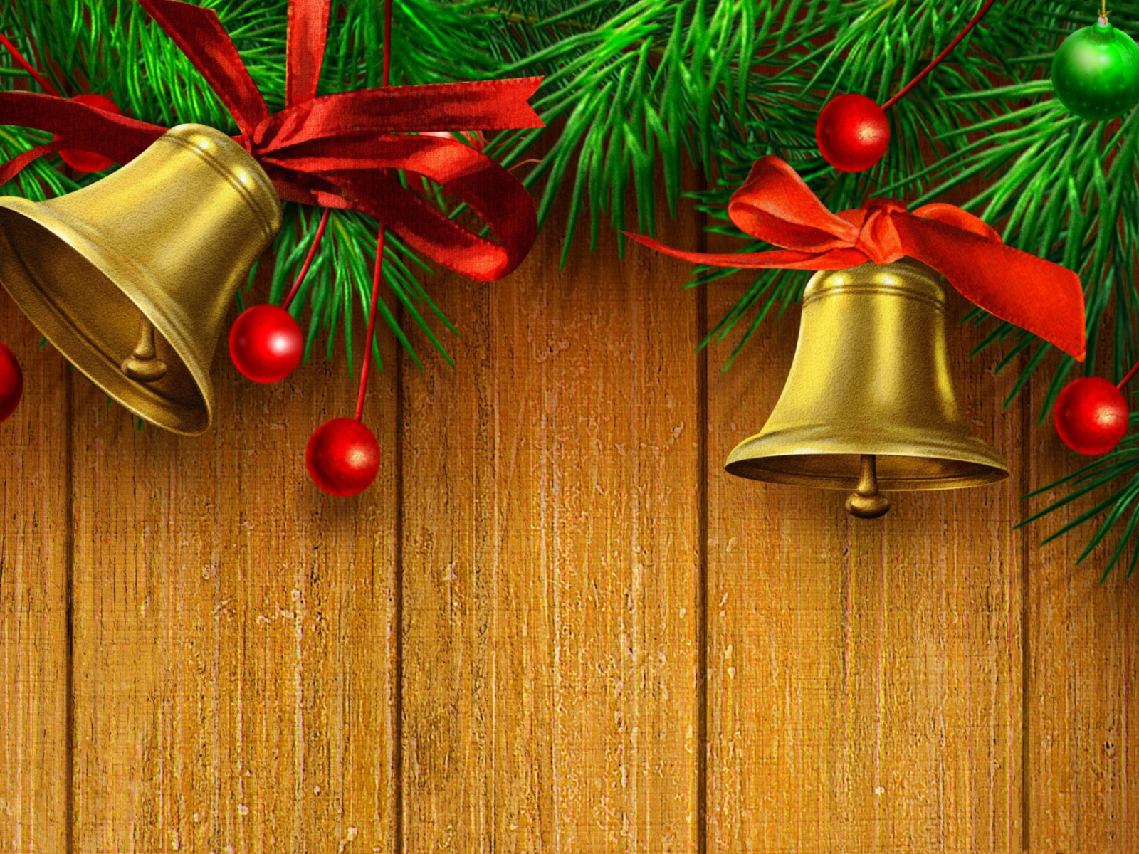 Das Jingle Bells Wallpaper 1600x1200