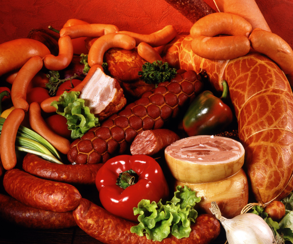 Sausage wallpaper 960x800