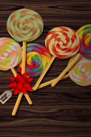 Lollipop wallpaper 320x480