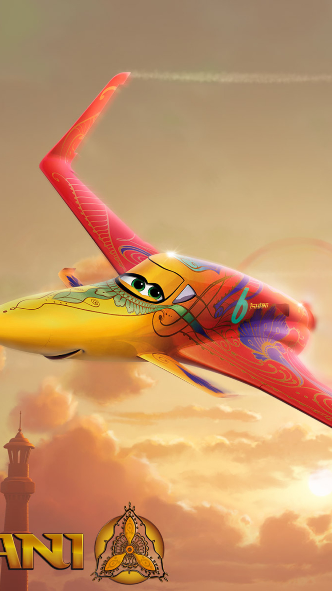 Disney Planes - Ishani wallpaper 1080x1920