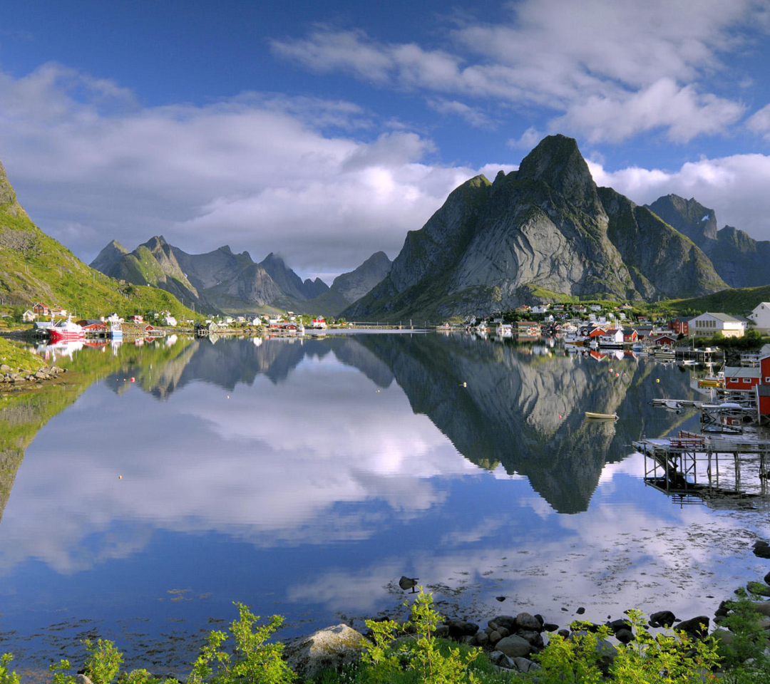 Das Lofoten Norway HD Wallpaper 1080x960