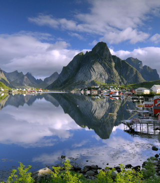 Lofoten Norway HD - Obrázkek zdarma pro iPhone 4S