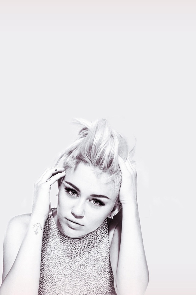 Sfondi Miley Cyrus 640x960