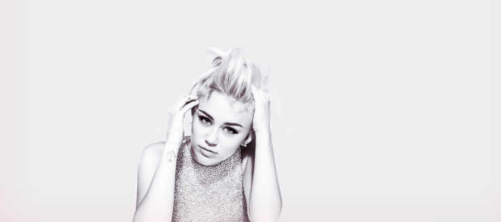 Fondo de pantalla Miley Cyrus 720x320