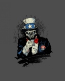 Uncle Sam Zombie wallpaper 128x160