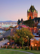 Fondo de pantalla Quebec City and Port 132x176