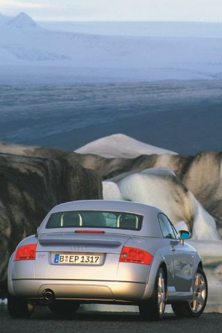 Das Audi TT Hardtop Wallpaper 320x480