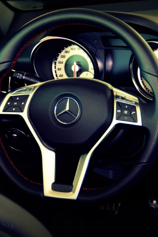 Fondo de pantalla Mercedes Benz 320x480