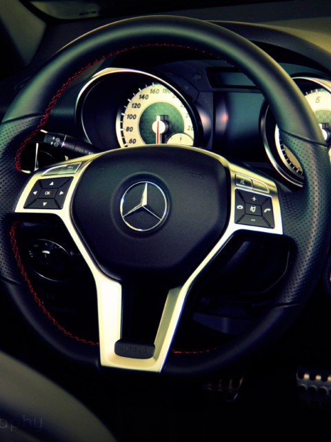 Mercedes Benz wallpaper 480x640