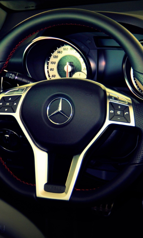 Fondo de pantalla Mercedes Benz 480x800