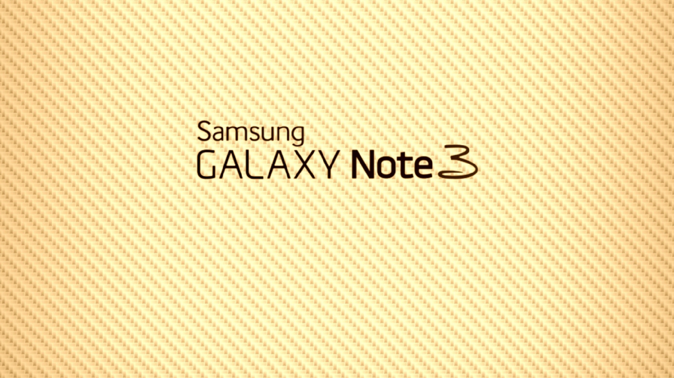Samsung Galaxy Note 3 Gold screenshot #1 1366x768