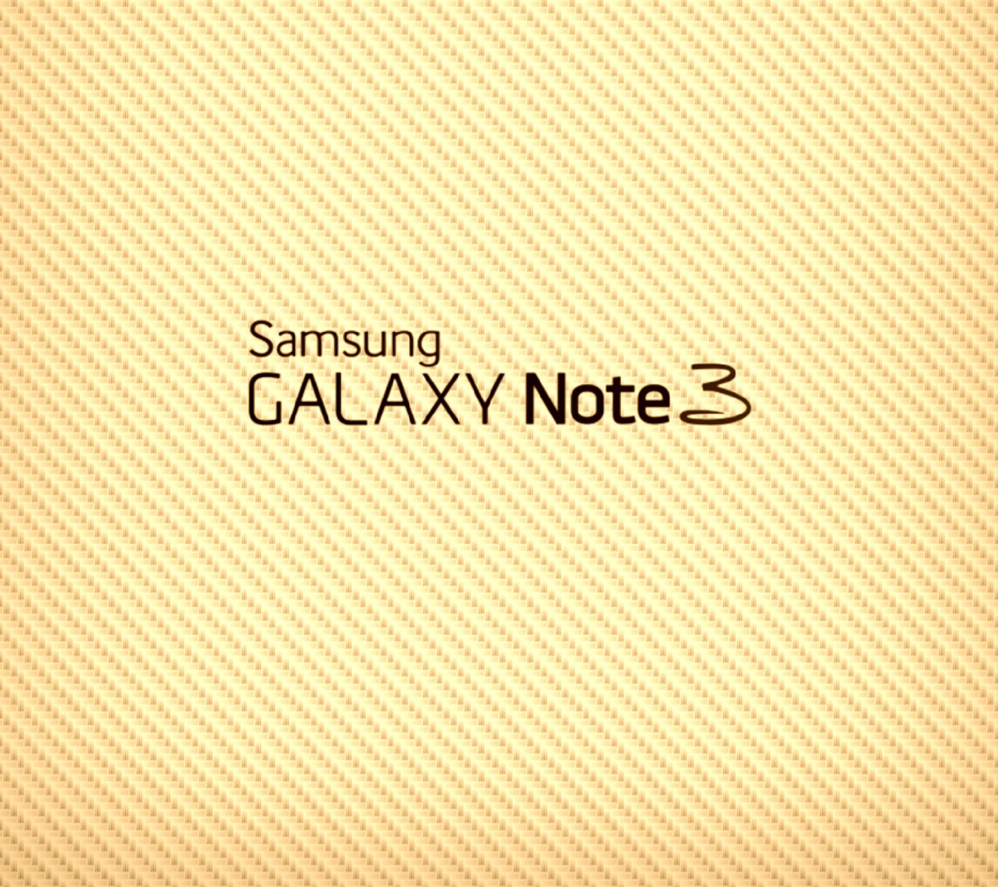Das Samsung Galaxy Note 3 Gold Wallpaper 1440x1280