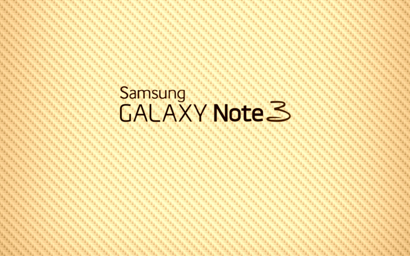 Обои Samsung Galaxy Note 3 Gold 1440x900