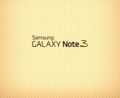 Das Samsung Galaxy Note 3 Gold Wallpaper 176x144