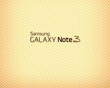 Обои Samsung Galaxy Note 3 Gold 220x176