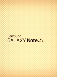Das Samsung Galaxy Note 3 Gold Wallpaper 240x320
