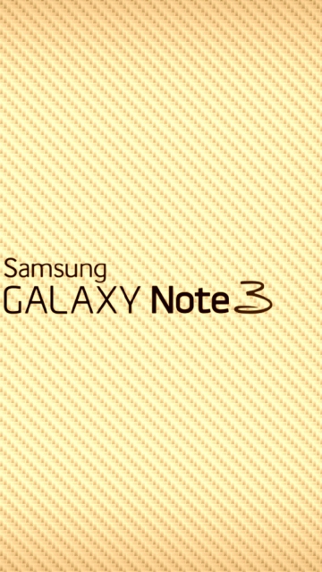 Fondo de pantalla Samsung Galaxy Note 3 Gold 360x640