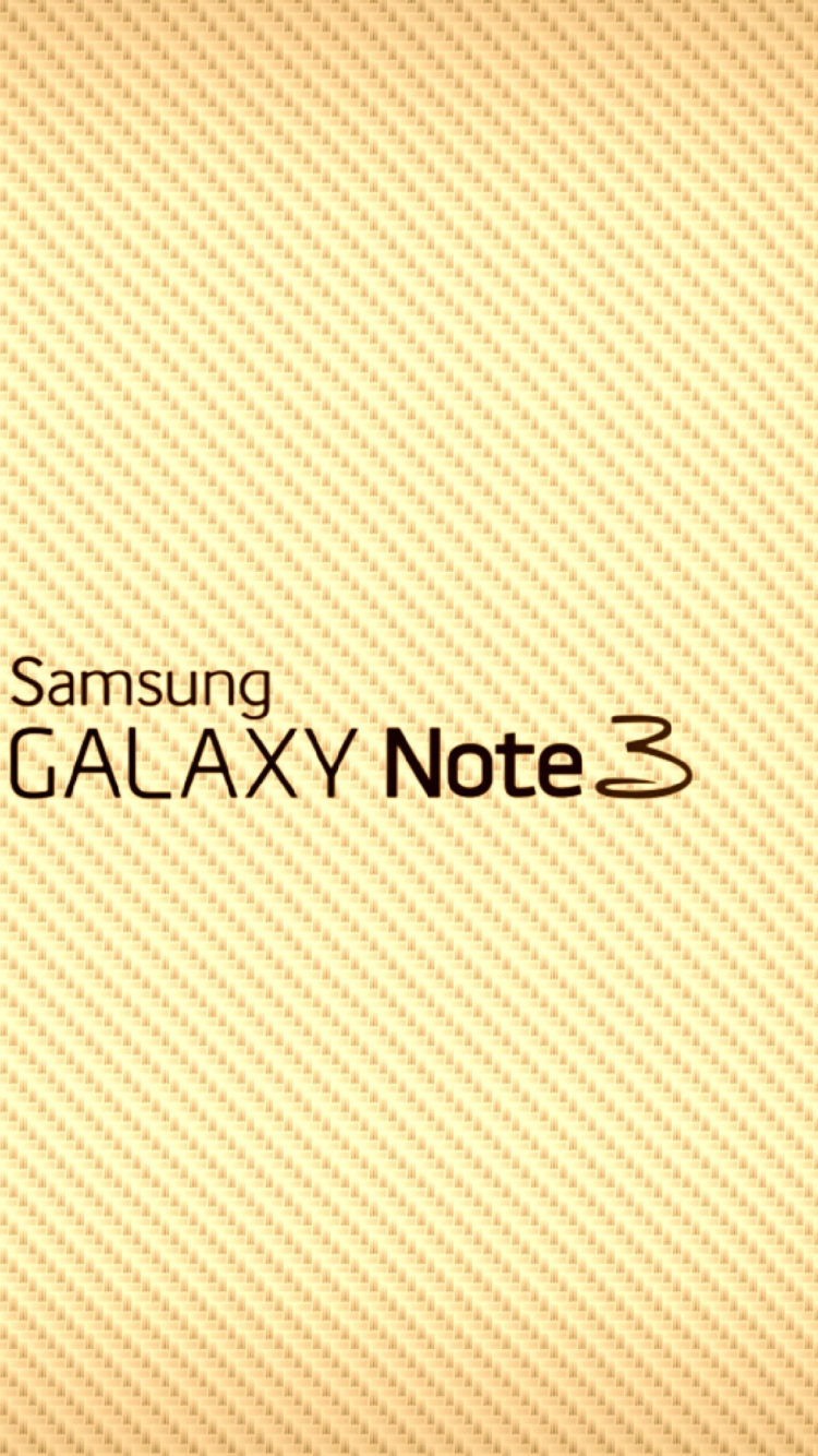 Fondo de pantalla Samsung Galaxy Note 3 Gold 750x1334