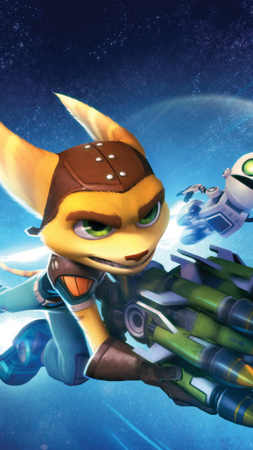 Sfondi Ratchet & Clank Full Frontal Assault 360x640