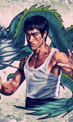 Sfondi Bruce Lee 240x400