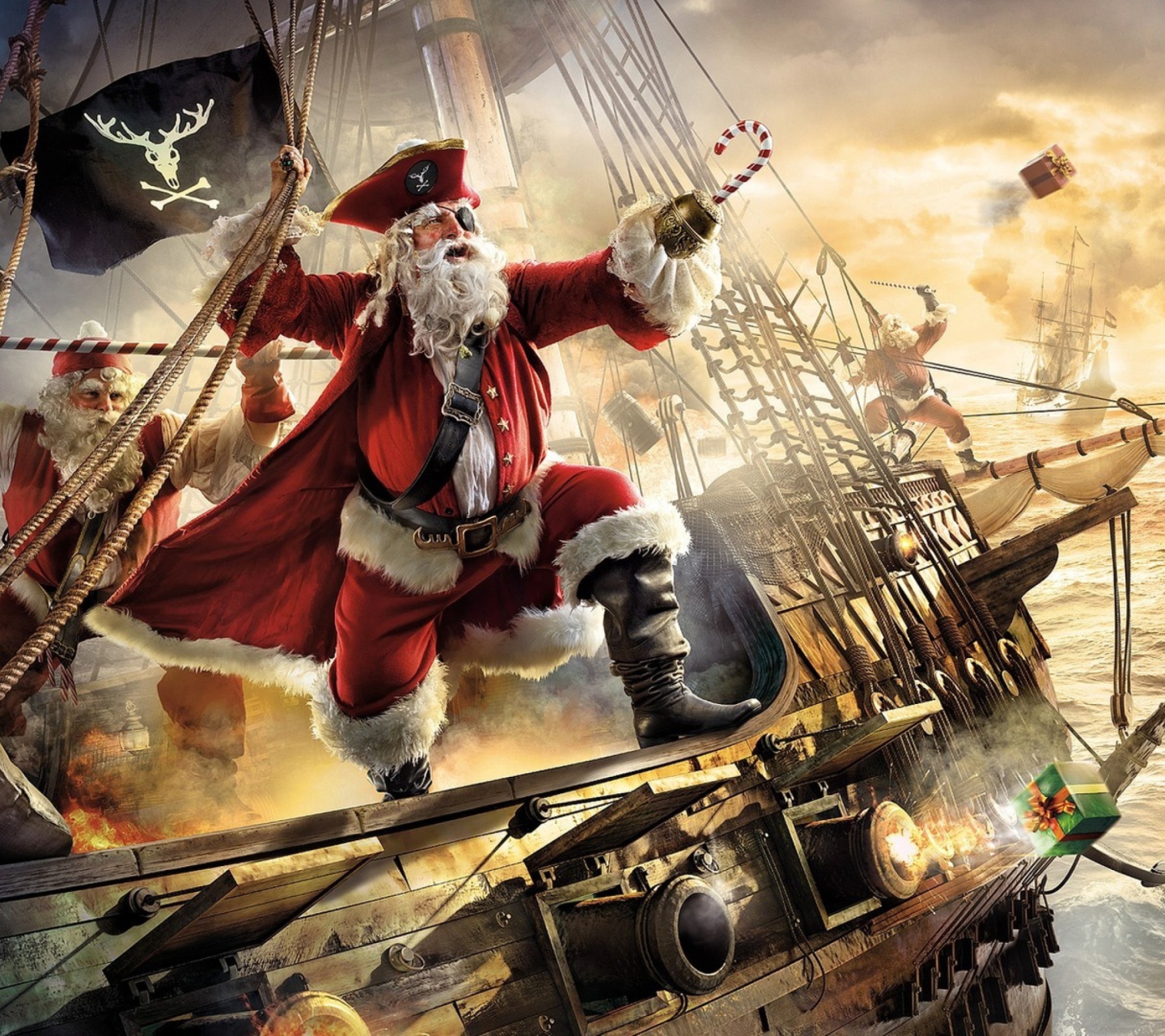 Sfondi Pirate Santa 1440x1280