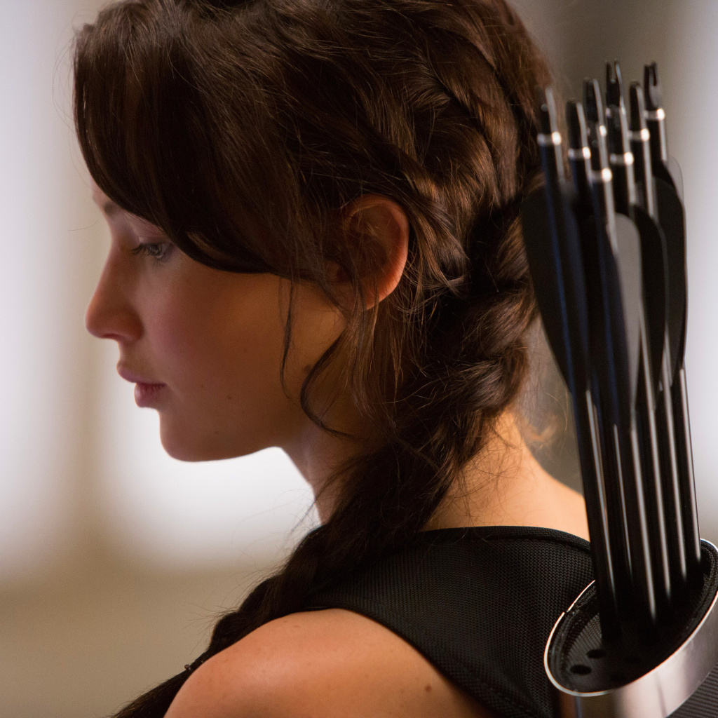 Обои Jennifer lawrence in The Hunger Games Catching Fire 1024x1024