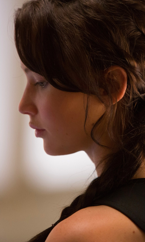 Jennifer lawrence in The Hunger Games Catching Fire screenshot #1 480x800